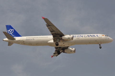 4R-MRC - A321-231 - Mihin Lanka - DXB - 07-04-2011