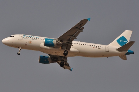 9K-CAJ - A320-214 - Jazeera Airways - DXB - 03-04-2011