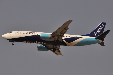 A6-ESF - 737-4Y0 - Eastern Sky Jets - DXB - 03-04-2011