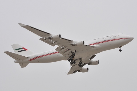 A6-MMM - 747-422 - Dubai Air Wing - DXB - 05-04-2011