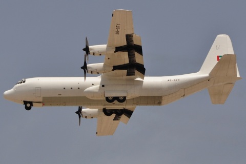 A6-QFY - L-100-30 Hercules - United Arab Emirates Air Force - DXB - 03-04-2011