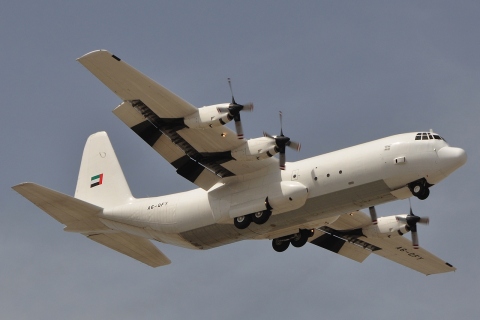 A6-QFY - L-100-30 Hercules - United Arab Emirates Air Force - DXB - 07-04-2011