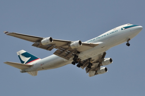 B-HUQ - 747-467F - Cathay Pacific Airways - DXB - 07-04-2011