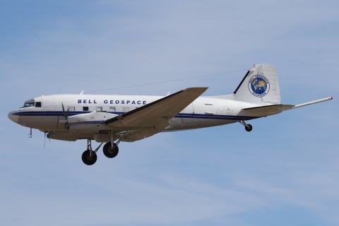 C-FTGI - DC-3 - Bell Geospace Aviation - LPA - 19-02-2011
