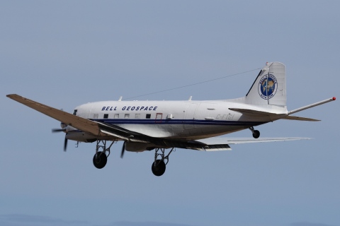 C-FTGI - DC-33 - Bell Geospace Aviation - LPA - 19-02-2011b