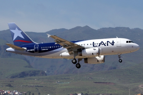 CC-BCC - A319-132 - LAN Airlines - LPA - 18-02-2011