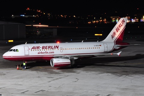 D-ABGA - A319-132 - Air Berlin - SZG - 08-01-2011