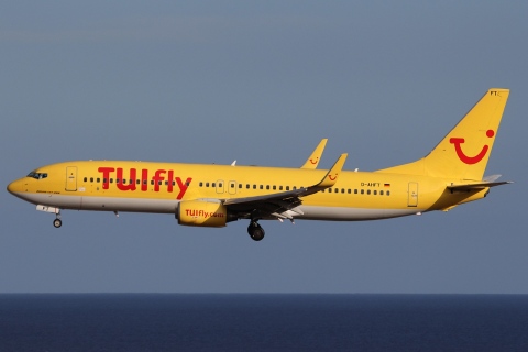 D-AHFT - 737-8K5(WL) - TUIfly - LPA - 18-02-2011
