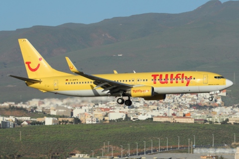 D-AHFV - 737-8K5(WL) - TUIfly - LPA - 18-02-2011