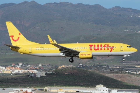 D-ATUA - 737-8K5(WL) - TUIfly - LPA - 18-02-2011