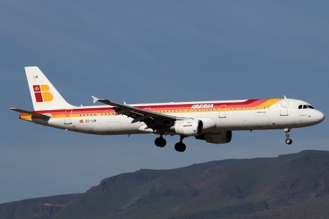 EC-IJN - A321-211 - Iberia - LPA - 19-02-2011
