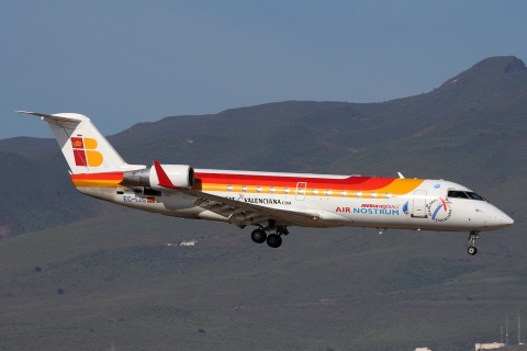 EC-IJS - CRJ-200ER - Iberia Regional - LPA - 19-02-2011