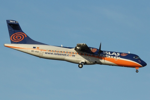 EC-JCD - ATR 72-202 - Islas Airways - LPA - 18-02-2011