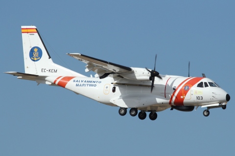 EC-KEM - Airtech_CN235_MPA - Persuader Sociedad Estatal de Salvamento y Seguridad Maritima - LPA - 18-02-2011