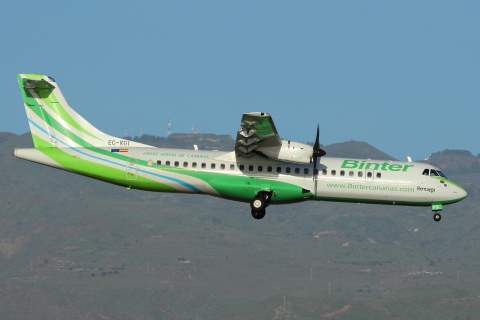 EC-KGI - ATR 72-500 (72-212A) - Binter Canarias - LPA - 18-02-2011