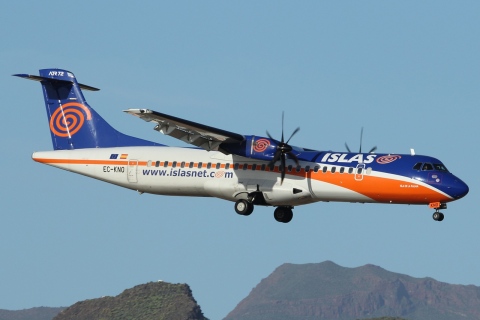 EC-KNO - ATR 72-500 (72-212A) - Islas Airways - LPA - 18-02-2011