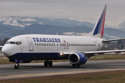 EI-CXK - 737-4S3 - Transaero Airlines - SZG - 08-01-2011
