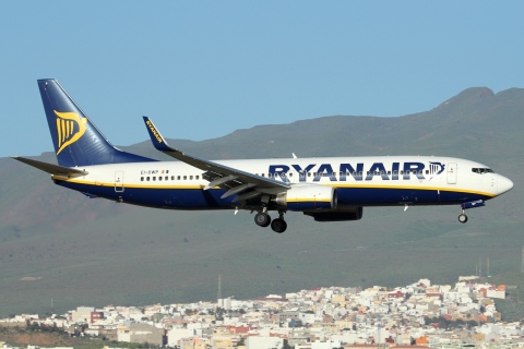 EI-DWP - 737-8AS(WL) - Ryanair - LPA - 18-02-2011