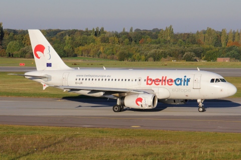 EI-LIR - A319-132 - Belle Air - LGG - 16-10-2011