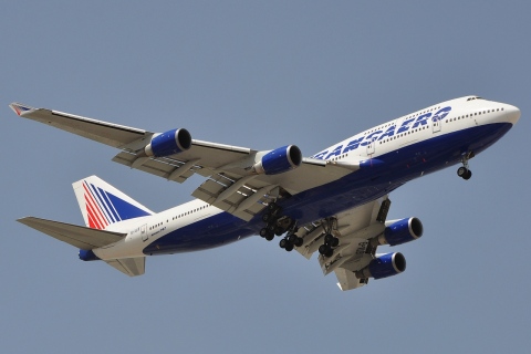 EI-XLB - 747-446 - Transaero Airlines - DXB - 08-04-2011