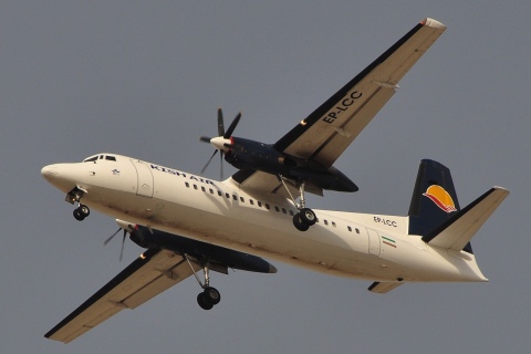 EP-LCC - Fokker 50- - Kish Air - DXB - 03-04-2011