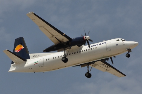 EP-LCC - Fokker 50- - Kish Air - DXB - 07-04-2011