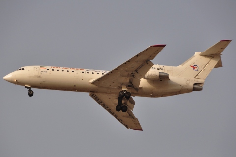 EP-QFB - Yakovlev Yak-42D - Fars Air Qeshm - DXB - 03-04-2011