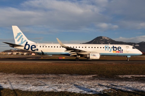 G-FBEC - ERJ-195LR (ERJ-190-200 LR) - Flybe - SZG - 08-01-2011