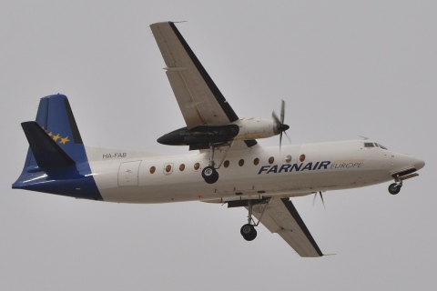 HA-FAB - Fokker F-27-500 - Farner Airlines Hungary - DXB - 05-04-2011