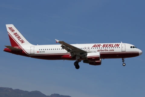 HB-IOS - A320-214 - Air Berlin - LPA - 19-02-2011