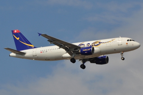 HB-JIW - A320-214 - Hello - AYT - 30-08-2011