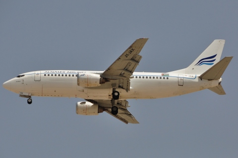 JY-JAX - 737-322 - Al-Naser Airlines - DXB - 03-04-2011