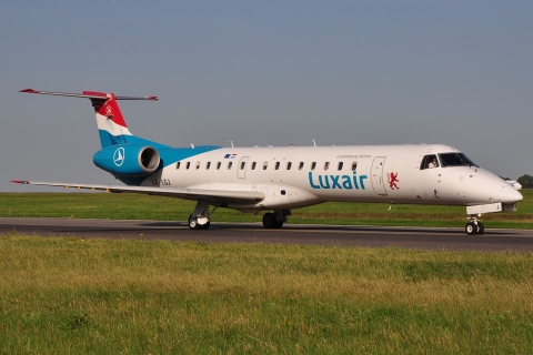 LX-LGJ - ERJ-145LU - Luxair - LUX - 28-06-2011
