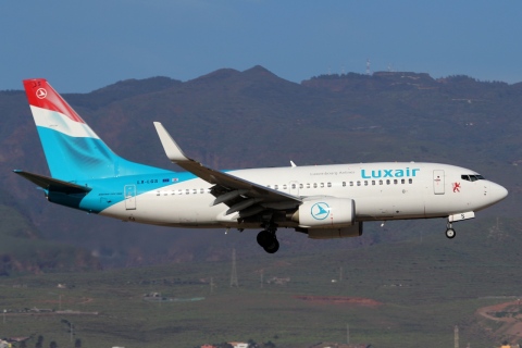 LX-LGS - 737-7C9(WL) - Luxair - LPA - 19-02-2011