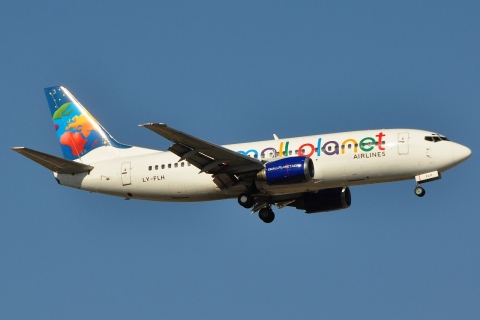 LY-FLH - 737-382 - Small Planet Airlines - AYT - 27-08-2011