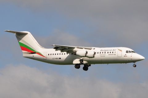 LZ-HBG - BAe 146-300 - Hemus Air - AMS - 04-07-2011