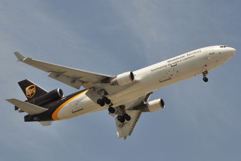 N287UP - MD-11F - United Parcel Service (UPS) - DXB - 07-04-2011