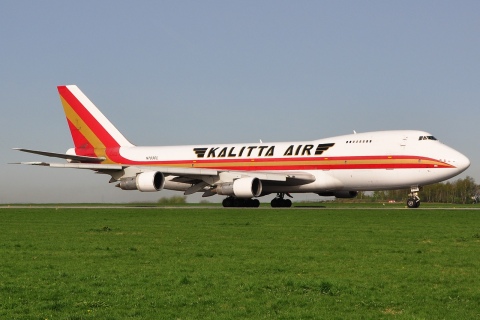 N703CK - 747-212B - Kalitta Air - LGG - 10-04-2011