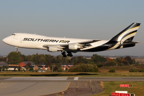 N753SA - 747-228F - Southern Air - LGG - 16-10-2011