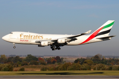 OO-THC - 747-4HAF(ER) - Emirates - LGG - 23-10-2011