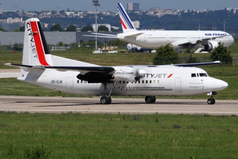 OO-VLM - Fokker 50 - Cityjet - ORY - 26-06-2011