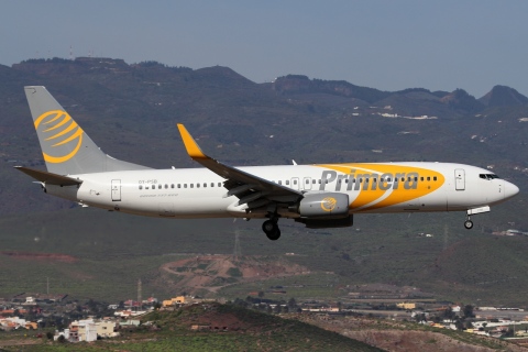 OY-PSB - 737-8Q8(WL) - Primera Air Scandinavia - LPA - 19-02-2011
