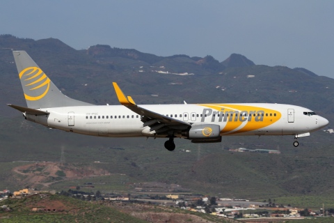 OY-PSC - 737-86N(WL) - Primera Air Scandinavia - LPA - 19-02-2011