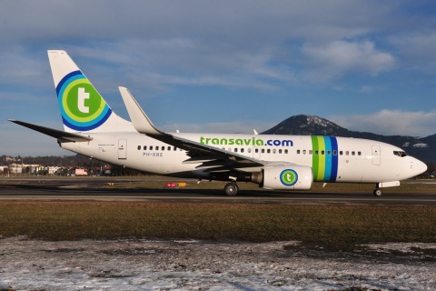 PH-XRE - 737-7K2(WL) - Transavia - SZG - 08-01-2011