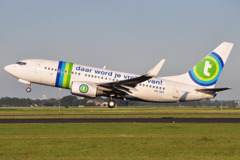 PH-XRX - 737-7K2(WL) - Transavia - AMS - 04-07-2011