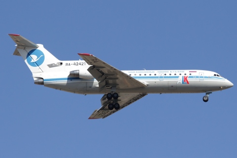 RA-42421 - Yakovlev Yak-42 - Kuban Airlines - AYT - 27-08-2011