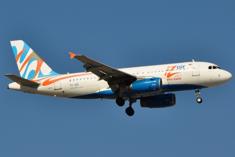 TC-IZR - A319-132 - Izmir Airlines - AYT - 26-08-2011
