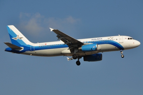 TC-KLA - A320-232 - Kolavia - AYT - 28-08-2011