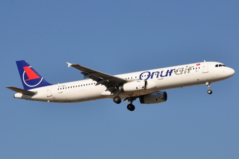 TC-OBJ - A321-231 - Onur Air - AYT - 28-08-2011