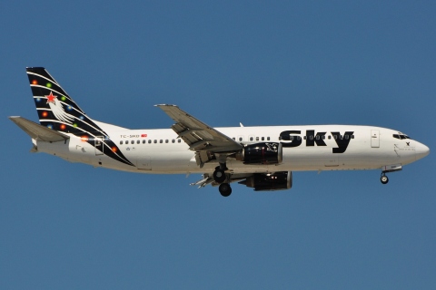 TC-SKD - 737-4Q8 - Sky Airlines - AYT - 26-08-2011
